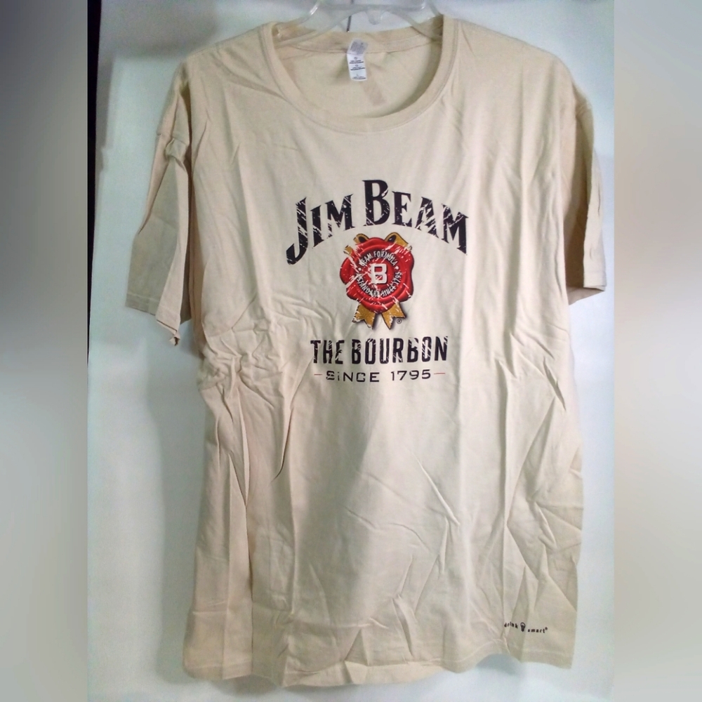 Jim Bean  promo t-shirt - size large